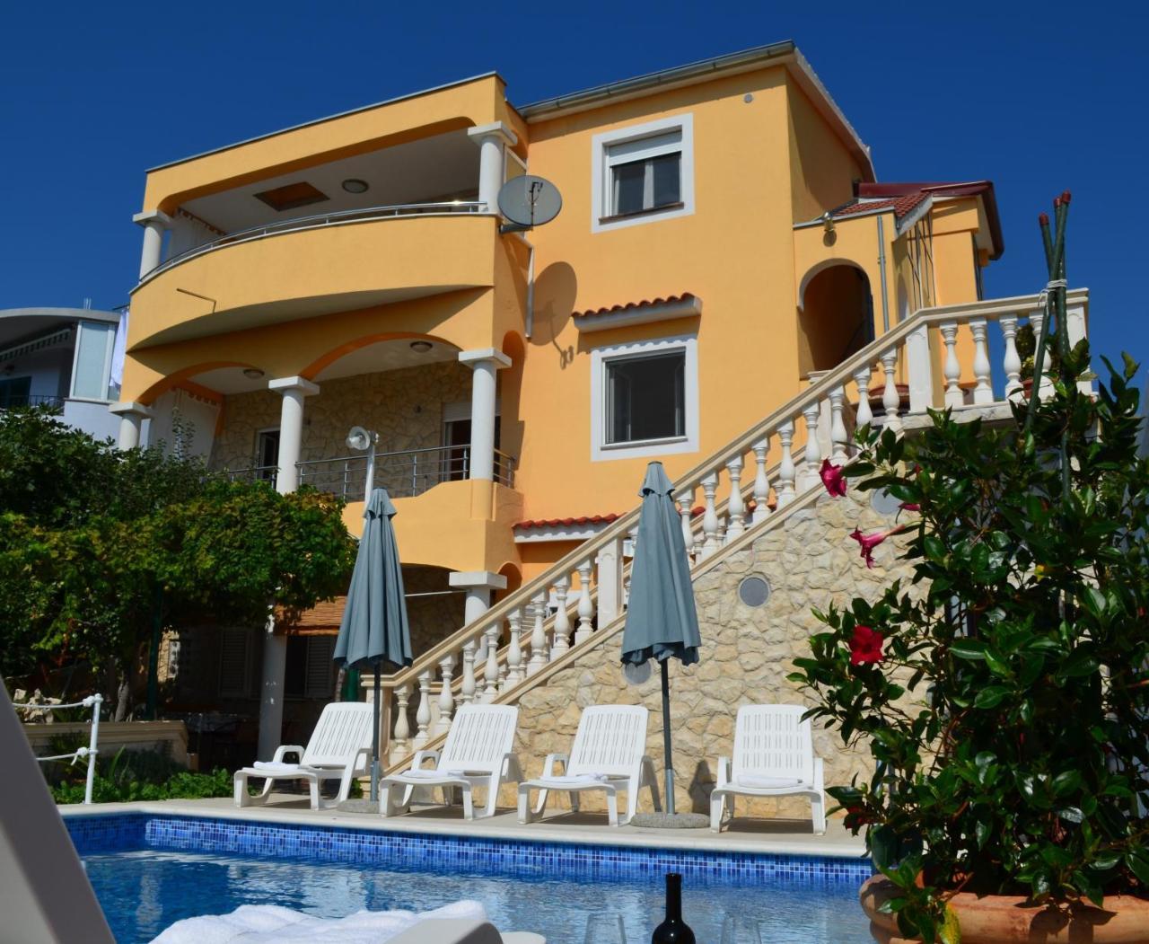 Apartments Villa Ra Žaborić Exteriér fotografie